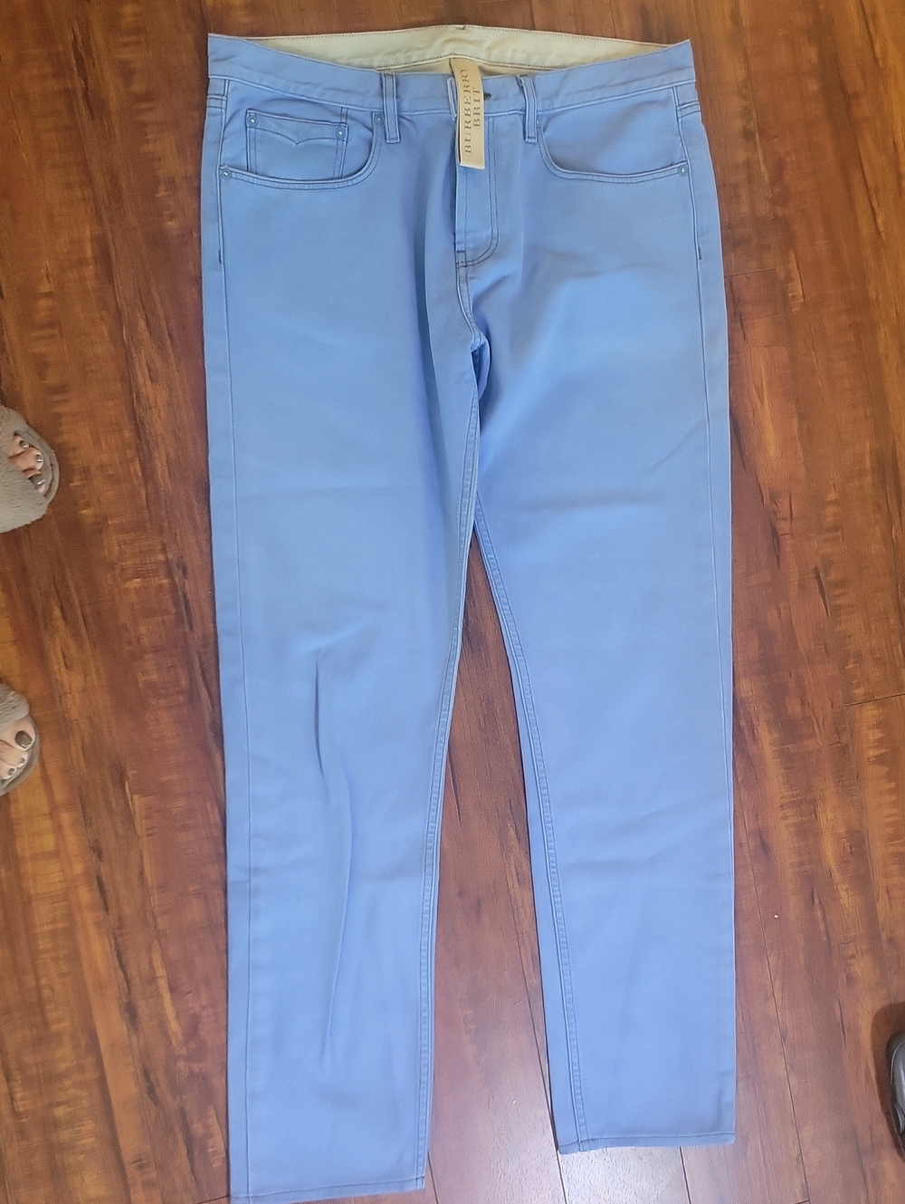 Burberry Light Blue Skinny Jeans